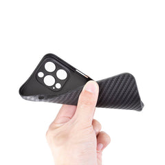 Slim for iPhone 16 Pro Max Case Carbon Fiber Bump Texture Smooth Touch for iPhone 16 Carbon Case